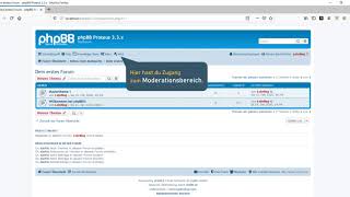 phpBB 3.3.x: ein Thema verschieben für phpBB 3.3.x