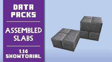 Assembled Slabs [Data Pack] - Showcase/Tutorial - Minecraft 1.14