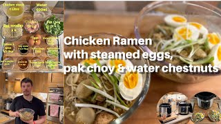 Chicken ￼Ramen & Steamed Eggs crockpot pressure cooker x 2 by Pressure Cooked: Simple, Healthy Meals. 118 views 4 months ago 22 minutes