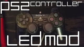 Tutorial : PS2 Controller LED Mod