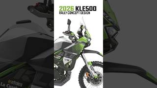 2026 Kawasaki KLE500 Rally Concept #shorts #kawasaki #kle500
