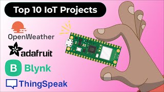 Top 10 IoT Projects using Raspberry Pi Pico W with MicroPython Code