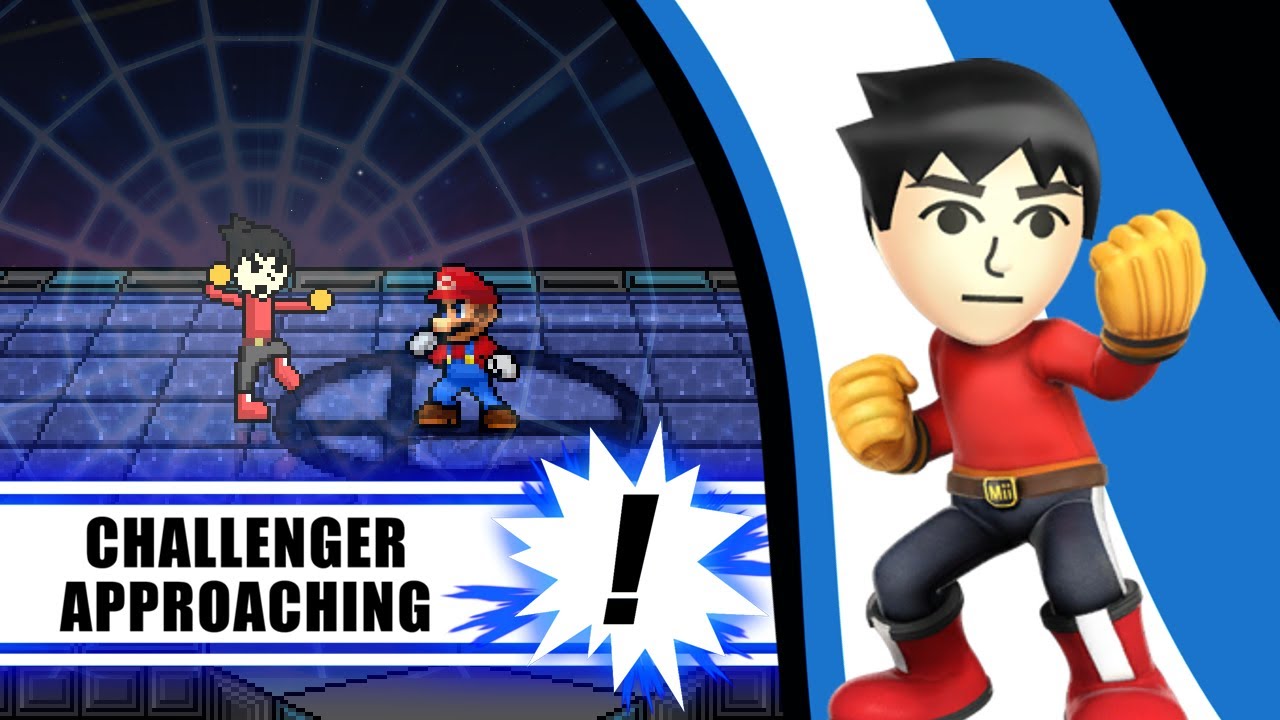 Mii Brawler (SM4SH) For (0.9.4/CMC+ V7) [Super Smash Bros. Crusade] [Mods]
