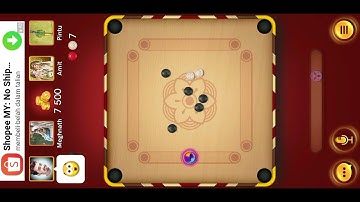 Carrom 4 players game | Carrom pool 2 vs 2 Player game play | carrom games  643