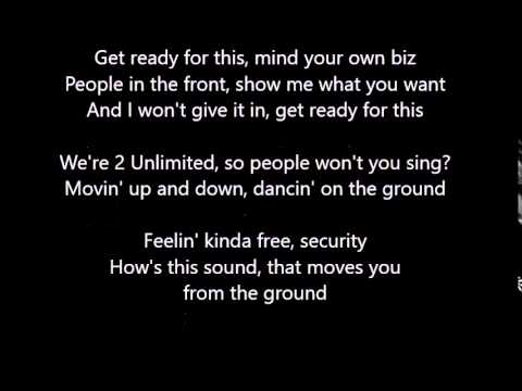 2 Unlimited - Get Ready - Lyrics Rolling