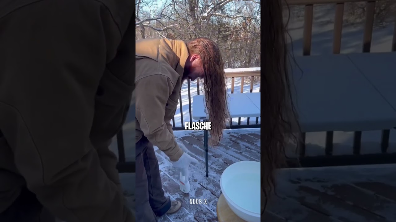 Warum macht er DAS bei -30 Grad?! 🤯❄️