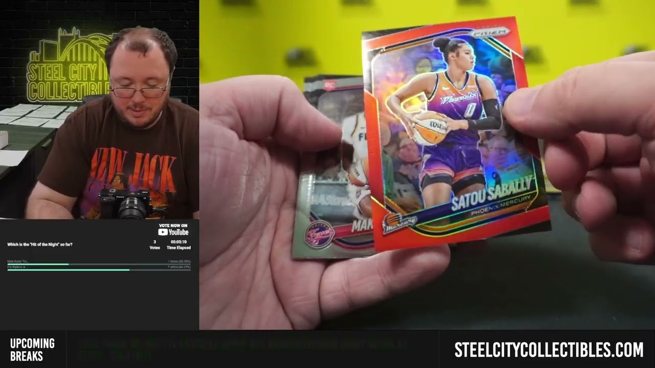 2025 Panini Prizm WNBA Basketball Hobby Box Random Team Group Break #3 - Steve