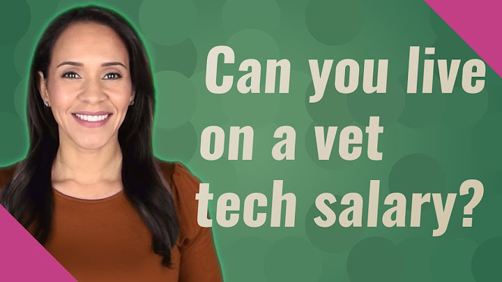 How much does a licensed vet tech make