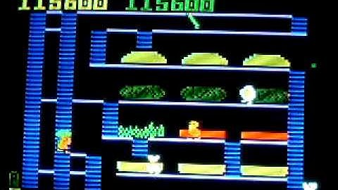Burgertime Intellivision Review and Personal High Score Part 3 of 4