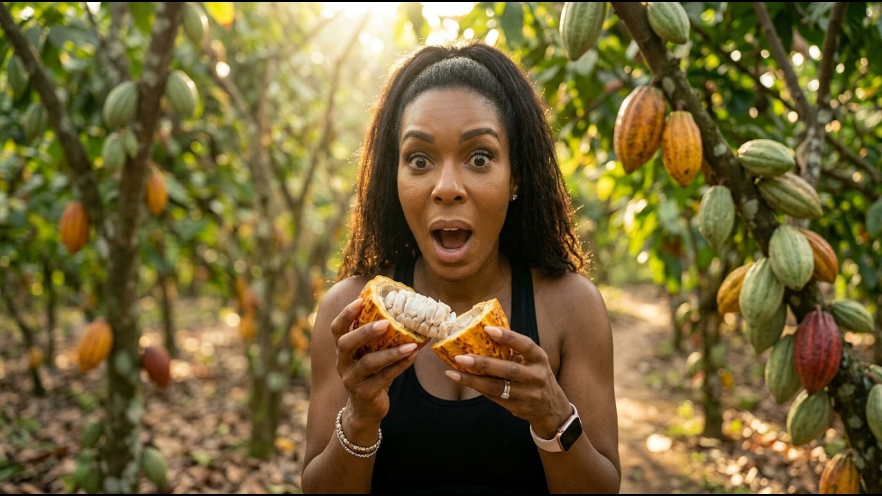 First Time Tasting Authentic Ghana Cocoa — This Is Insane