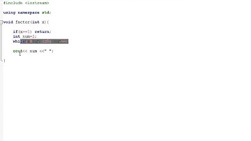 C++ program: Recursion: Recursive function that finds prime factorization of a number