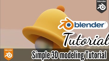 Blender Tutorial Simple 3D model Of Bell making Tutorial By Using Blender ( 🔔 )