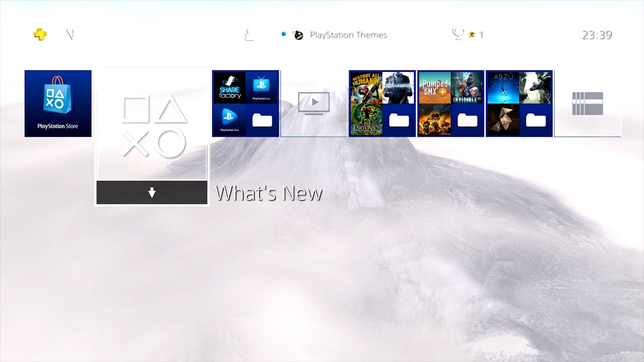 Above The Clouds - PlayStation 4 Dynamic Theme 4K