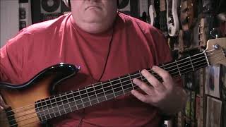 Selena Disco Medley Bass Cover with Notes & Tab chords