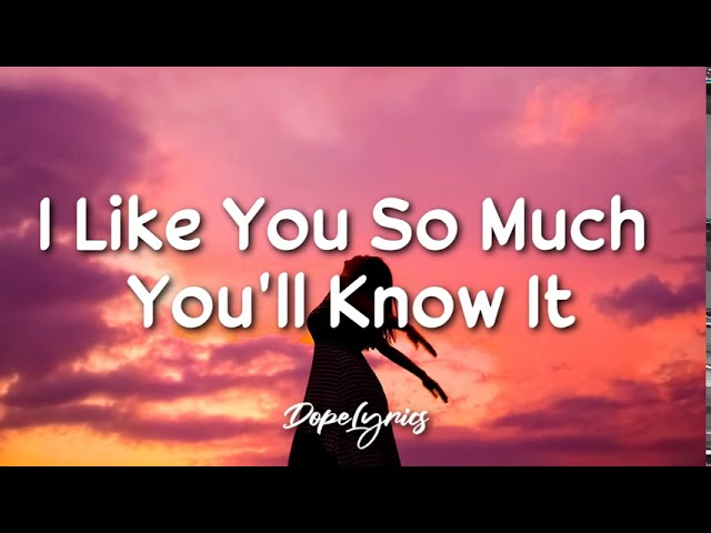 I Like You So Much, You'll Know It - Ysabelle Cuevas (Lyrics) class=