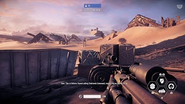 Star Wars Battlefront 2 Use Orbital Strike Destroy AT AT