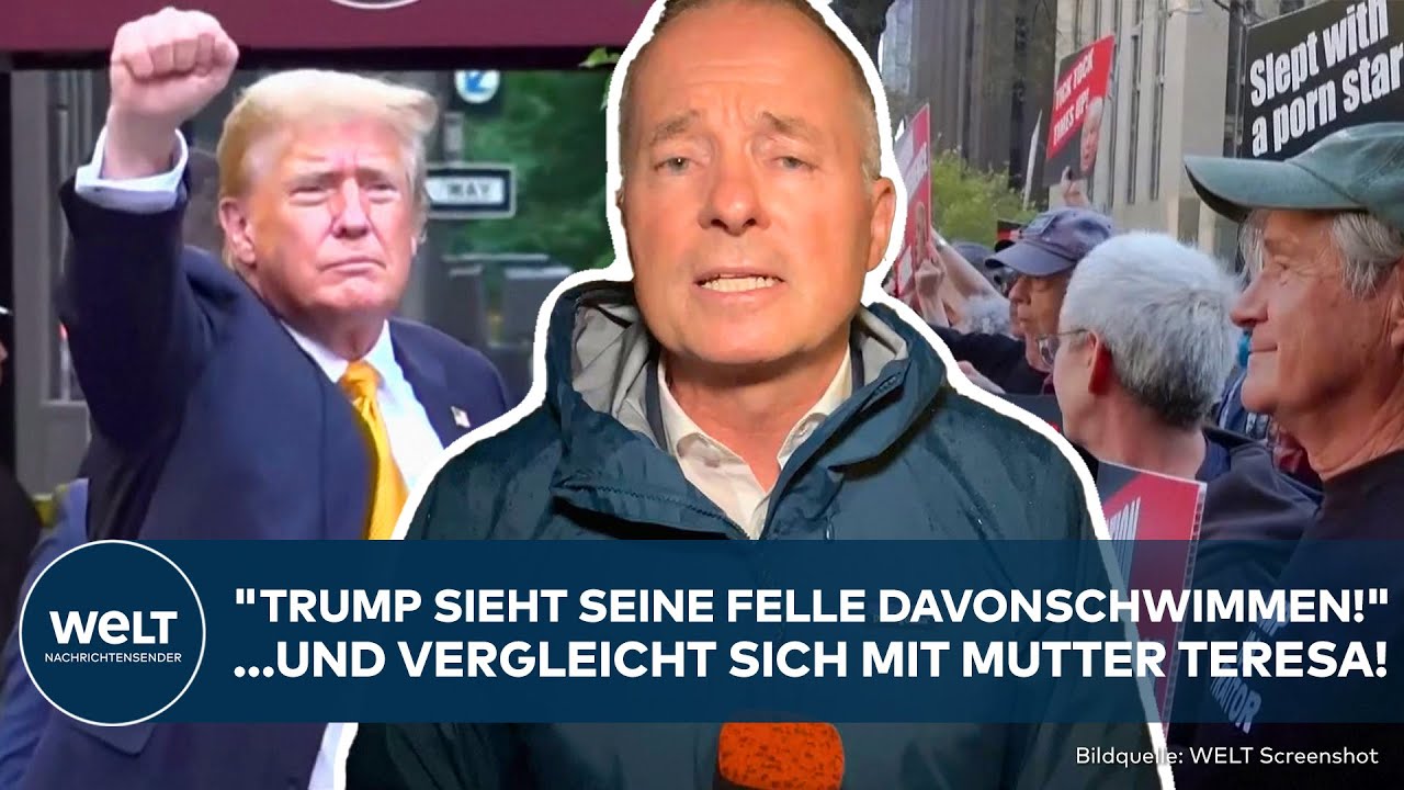 DONALD TRUMP: Das gab es noch nie! Schuldig in 34 Punkten! Ex-US-Präsident ist nun ein Straftäter!