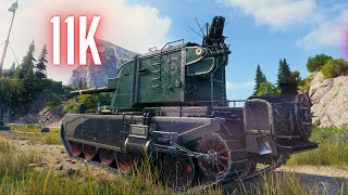 World of Tanks FV4005 Stage II 11K Damage 8 Kills & FV4005 - 11.4K