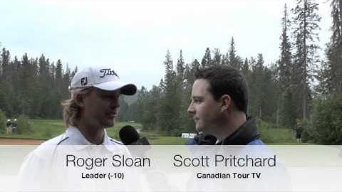 Clubhouse Leader Roger Sloan Recaps his Second Round at the Syncrude Boreal Open