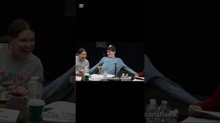 ST cast reaction to Will getting powers 🤪😂 ll Table read ll #strangerthings5 #volume1 #cast