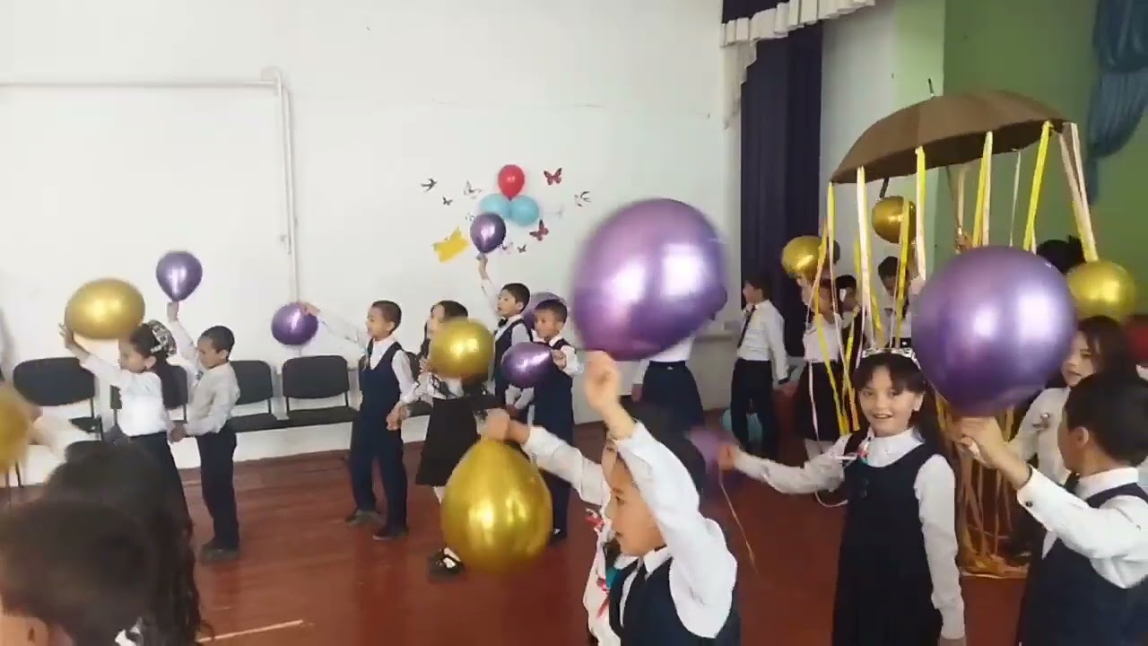 44-Umumiy o'rta ta'lim maktabi 4-sinf bitiruvchilari. O'qituvchi: Abdumajidova Feruza