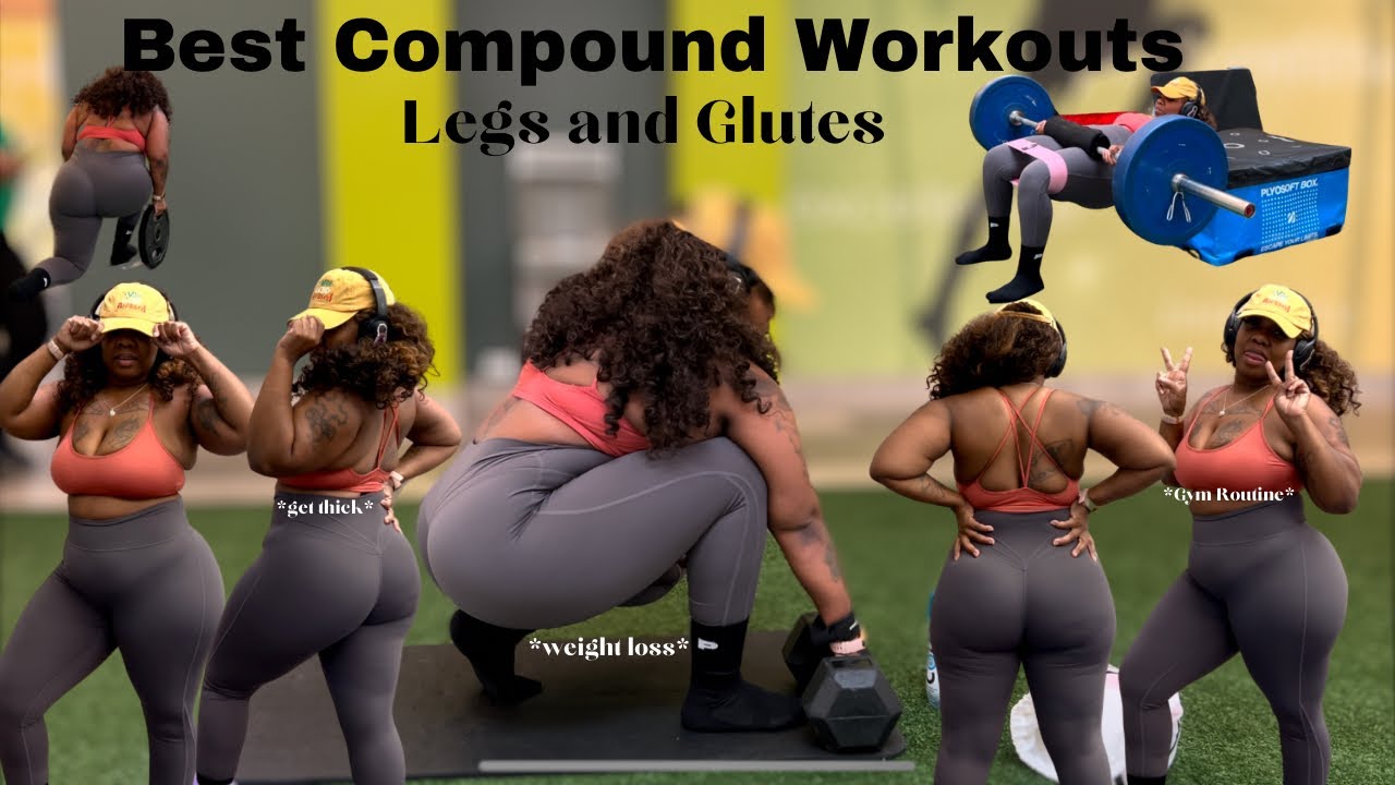 Compound Workouts for Weight Loss + New GYM Routine + *SUPERSET* Legs