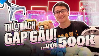 VLOG #3 | GẮP SẬP GẤU ở VINCOM Trần Duy Hưng | THỬ THÁCH GẮP GẤU 500K