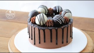 If you are a chocolate lover, don't miss this Chocolate Truffle Cake | No Eggs | No Alcohol