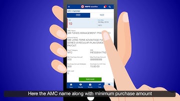 Invest in Mutual Fund NFOs on HDFC sec Mobile App | HDFC Securities