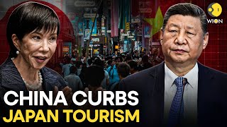 China-Japan Tensions LIVE: China Curbs Tourism After Japan PM Remarks | WION