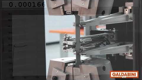 Expert in material testing   tensile test on metal flat specimen