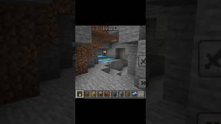Cave house for world starting #easy #minecraft #gaming #starter #home