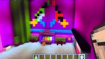 Tour of my FNAF Security Breach MineCraft Build (Lobby) Part 1
