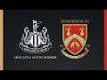 LIVE | Newcastle United Women v Stourbridge Women