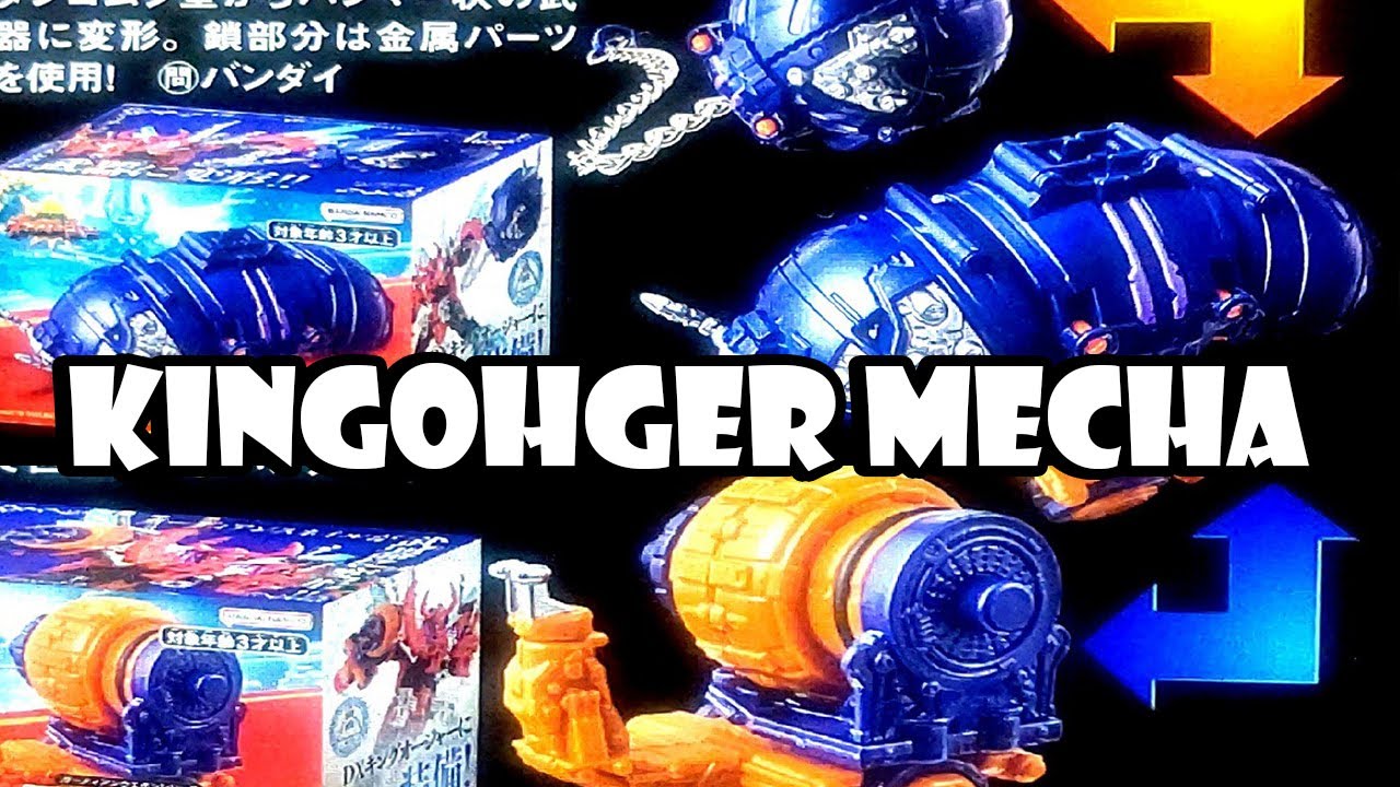Ohsama Sentai KingOhger's First Auxiliary Mecha YouTube