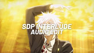 sdp interlude - travis scott || edit audio