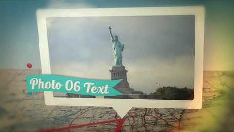 Travel Map. After Effects Project on Videohive.net