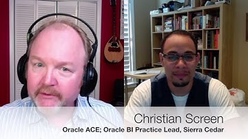 Real Time Analytics with GoldenGate and Oracle BI Applications | Christian Screen