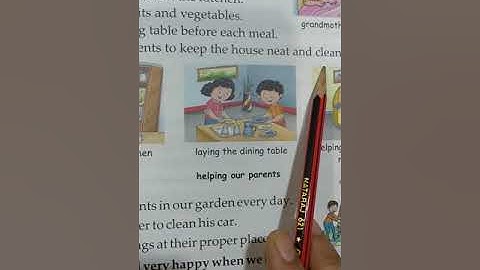 class 1 EVS Read lesson 5 ( we help one another)