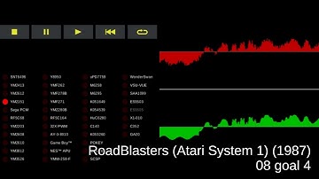 RoadBlasters (Atari System 1) - track 08 goal 4