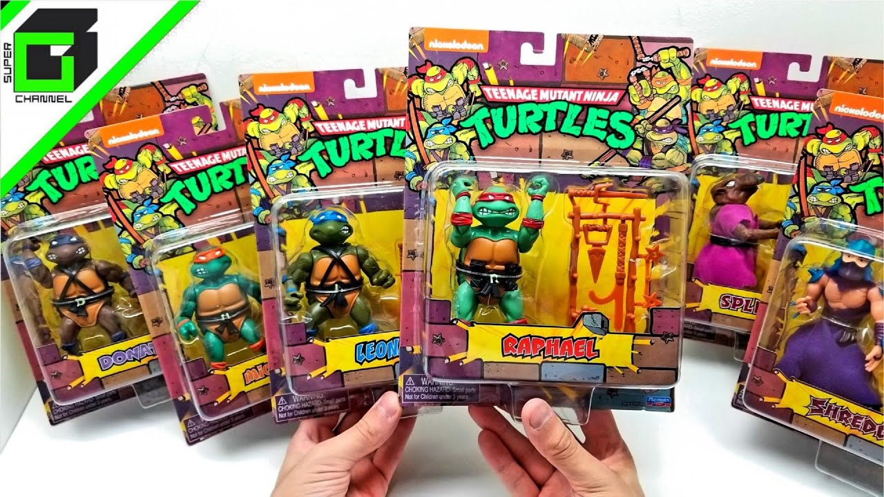 Playmates Teenage Mutant Ninja Turtles 2012 Turtle Figures Collection  6-Pack