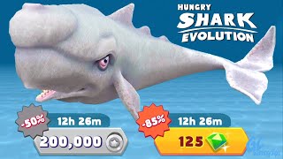 MOBY DICK unlocked in Hungry Shark Evolution