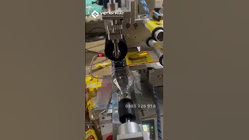 Giới thiệu VAP-1103 | Máy dán nhãn bán tự động cho chai dầu ăn – Việt An Phát