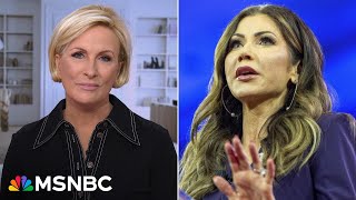 Mika: Gov. Noem’s puppy killing scandal is pure MAGA GOP, where ‘cruelty is the point’