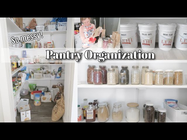 ULTIMATE PANTRY ORGANIZATION  Satisfying Clean and Pantry Restock  Organizing on a Budget 