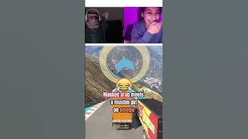 Masked Arab meets a Muslim girl on Omegle