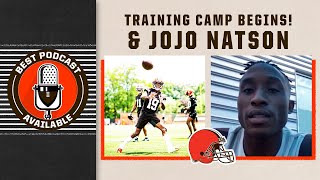 Training Camp Begins! & WR JoJo Natson | Cleveland Browns