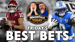 NFL Week 1 Best Bets + CFB Week 2 Picks | FOOTBALL FRIDAY | WagerTalk Today
