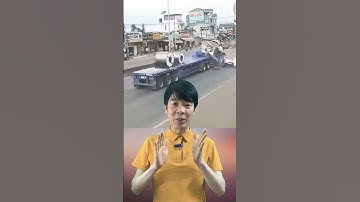 Phanh gấp khi trên xe chở hàng siêu nặng