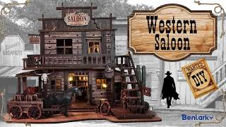 I Built a Tiny Wild West Saloon 🤠